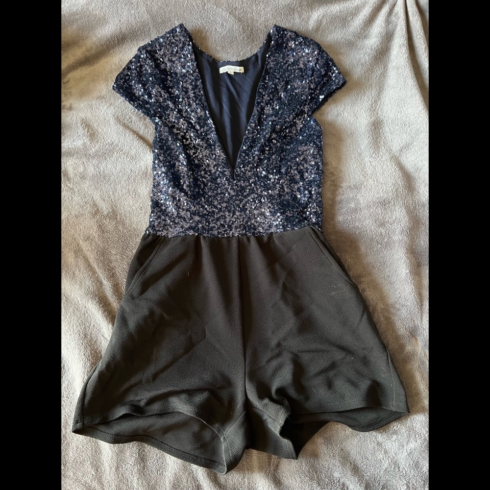 Sequin Romper